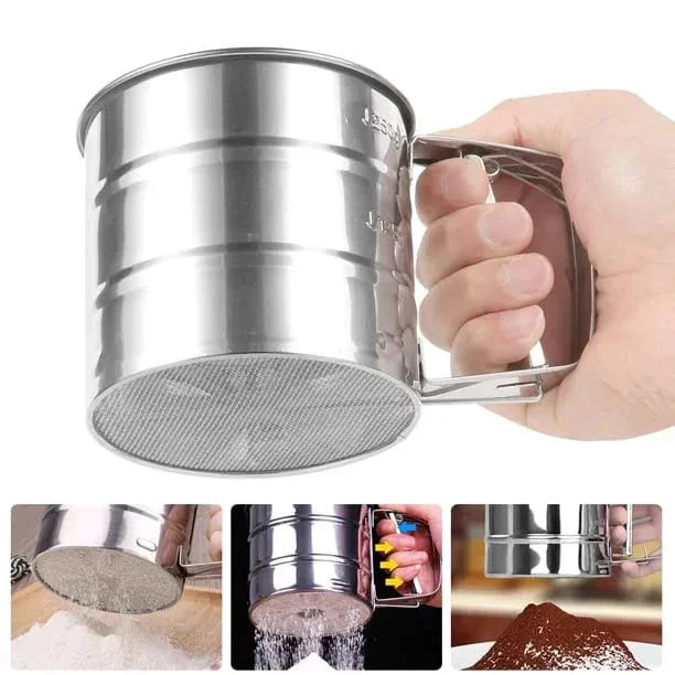 Stainless Steel Hand Sifter Sieve