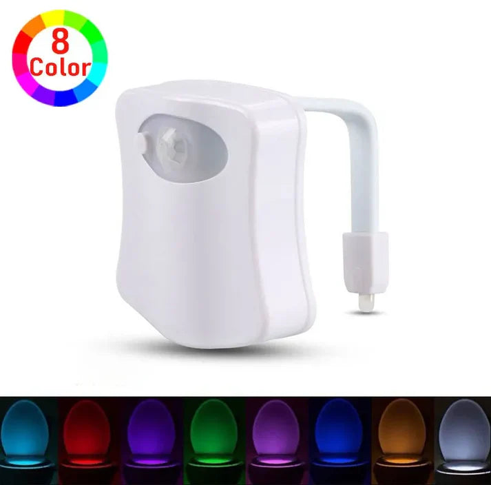 08 Colour Toilet Sensor Light