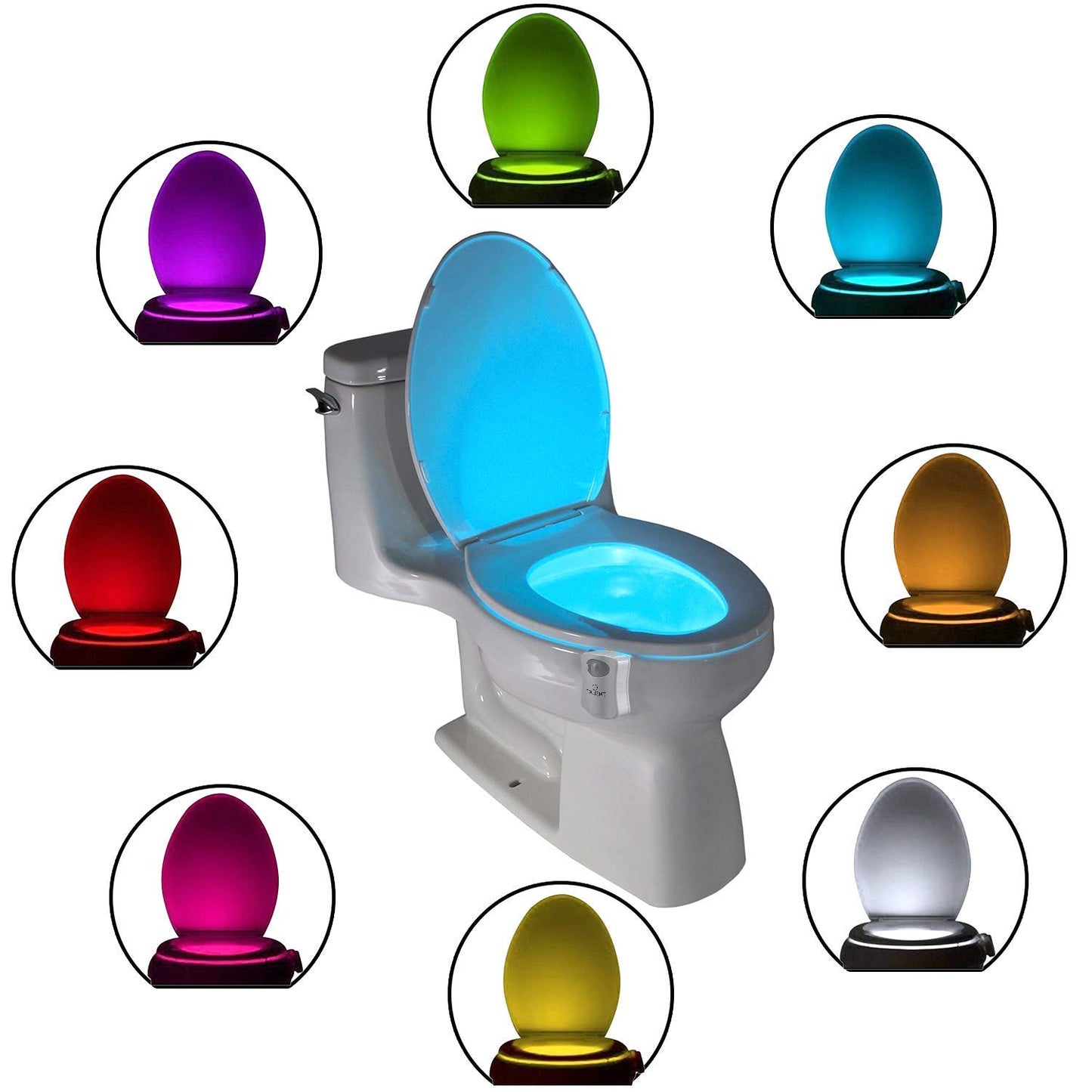 08 Colour Toilet Sensor Light