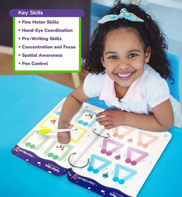 Magical Tracing Workbook Set With 2 Markers