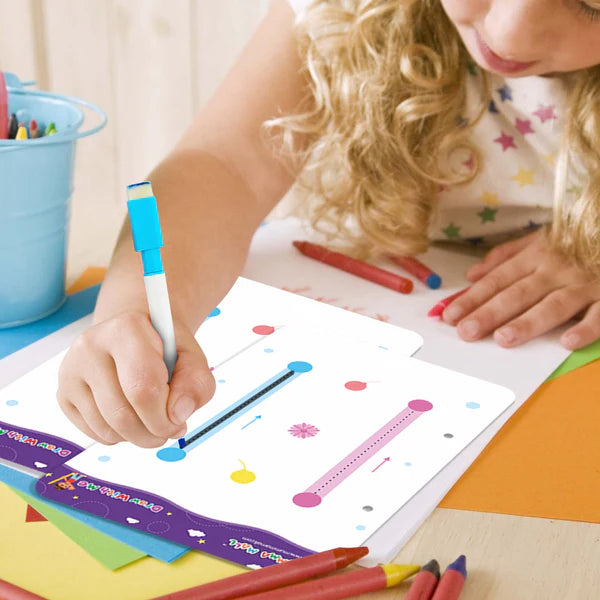 Magical Tracing Workbook Set With 2 Markers