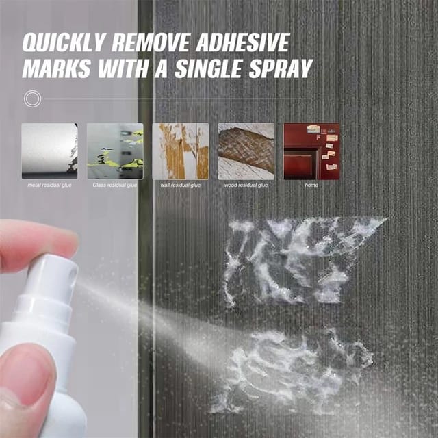 Adhesive Sticky Residue Sticker & Stain Remover Spray