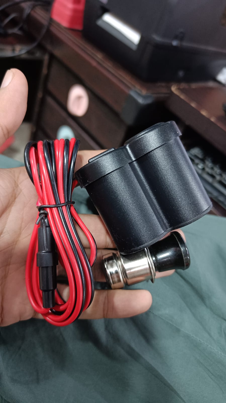 Motorcycle USB Charger Socket and Lighter