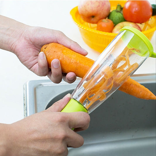 Multipurpose Fruits and Vegetables Peeler With Storage Box