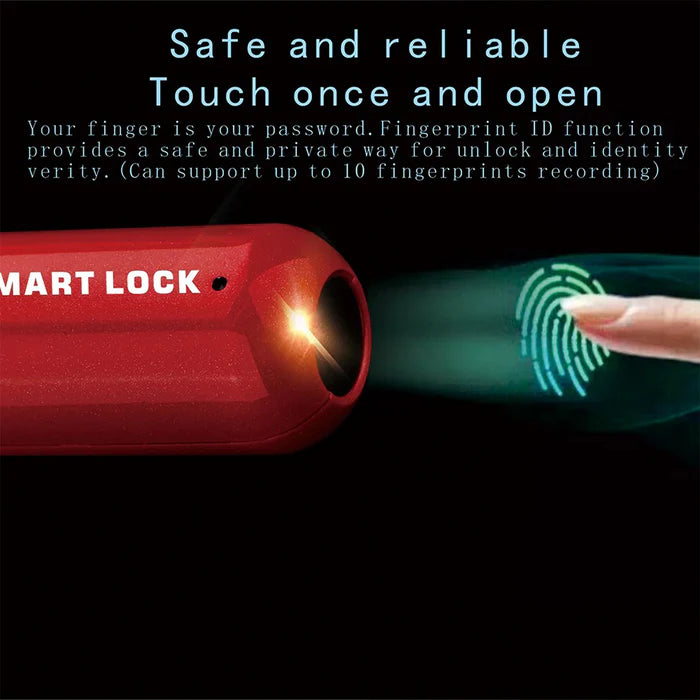 Mini Keyless Fingerprint Padlock