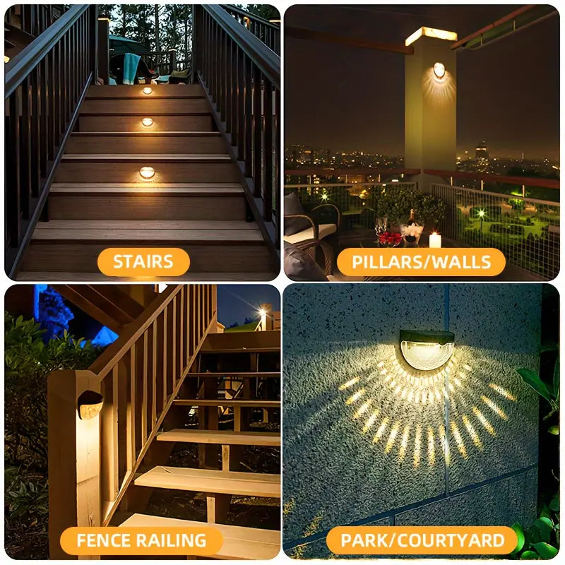 Decorative Solar Fence Lights