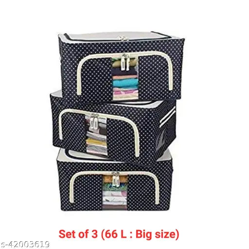 Steel Frame Wadrobe Storage Boxes