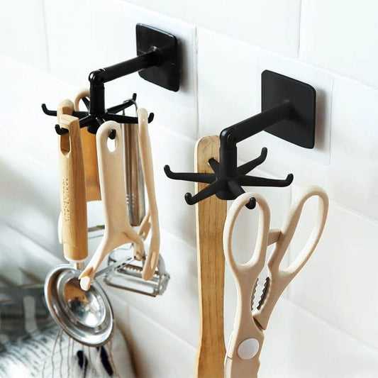 Multi-purpose Rotating 360 Degree Kitchen Holder For Wall