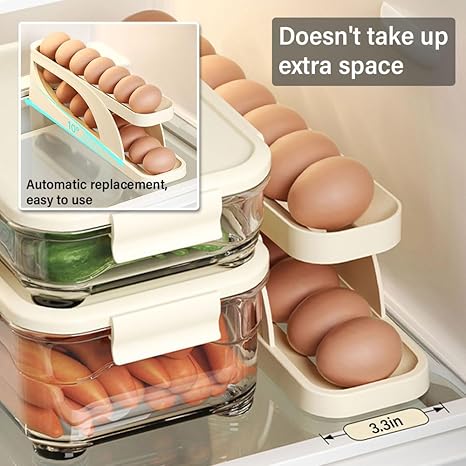 2 Layers Rolling Egg Dispenser