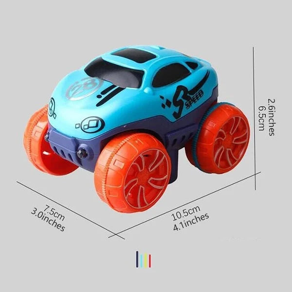 Rechargeable LED Light-Up Race Car Set for Kids