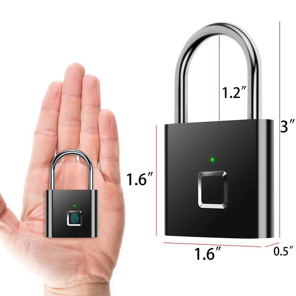 Electric Keyless Fingerprint Padlock