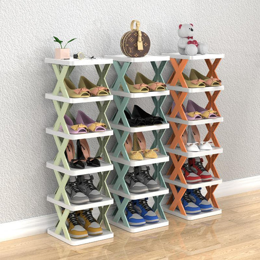 Stackable Space-Saving Shoe Rack Organizer