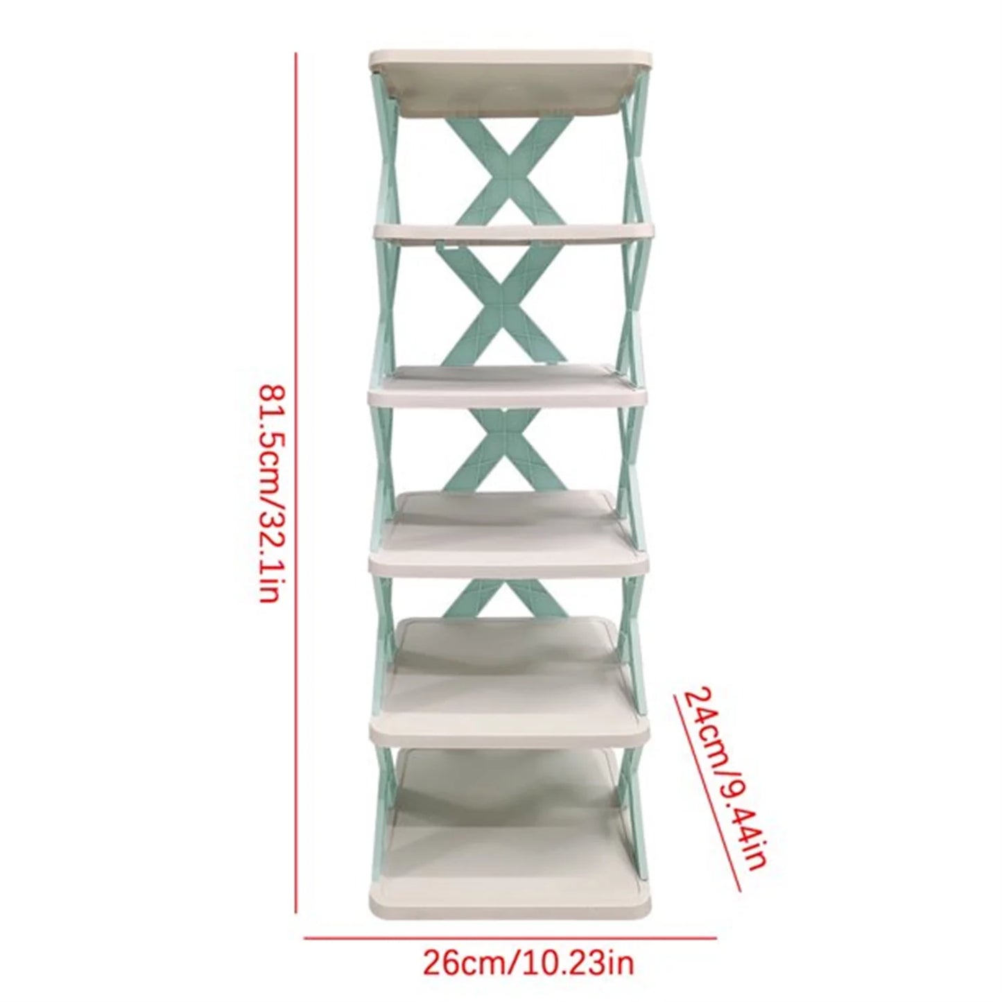 Stackable Space-Saving Shoe Rack Organizer