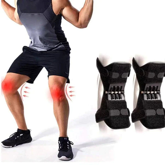 ✅ KNEE PROTECTION BOOSTER, KNEE BRACE JOINT SUPPORT SPRING KNEE STABILIZER PAD