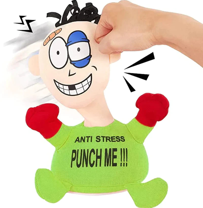 FUNNY PUNCH ME SCREAMING DOLL