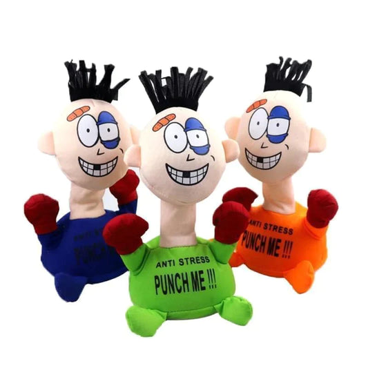 FUNNY PUNCH ME SCREAMING DOLL